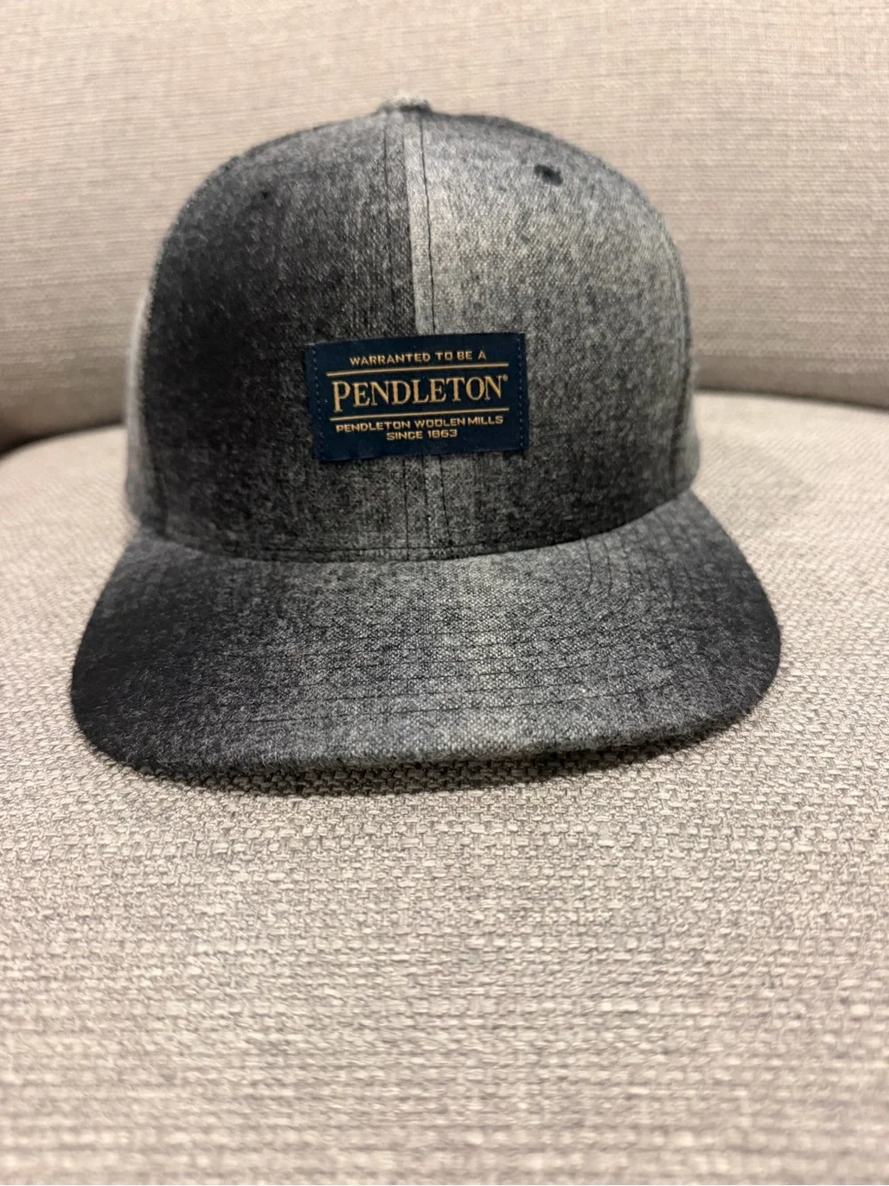 Pendleton Men's Two-Tone Gray & Black Cap